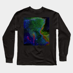 Black Panther Art - Glowing Edges 142 Long Sleeve T-Shirt